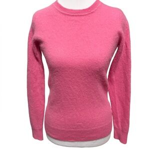 Tahari Cashmere Pink Crew Neck Sweater